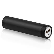 Black Color Lighter Design 2600 mAh Portable Power Bank