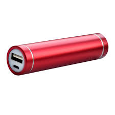 Red Color Lighter Design 2600 mAh Portable Power Bank