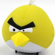 Yellow Color Angry Bird Portable MP3 Speaker