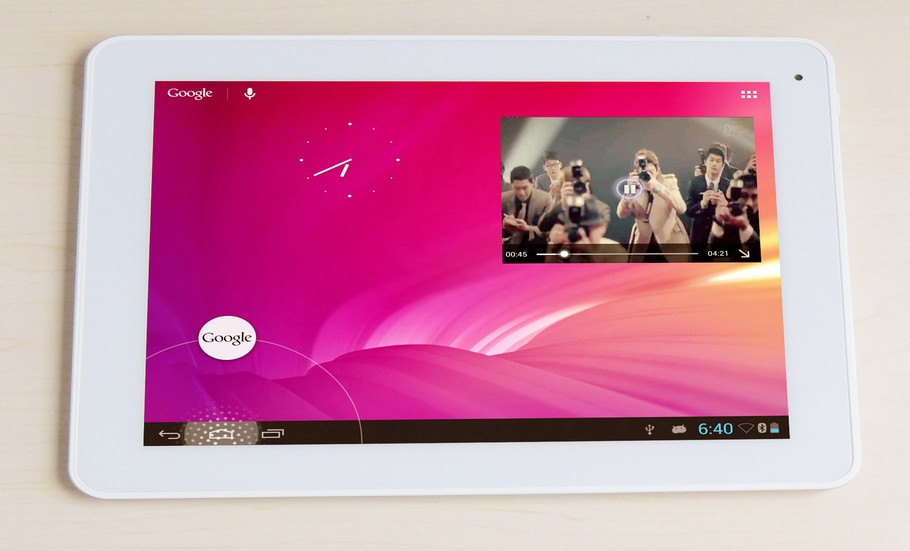 9.7 inch Tablets PC with Retina panel, 1.6GHZ Quard core CPU Color White