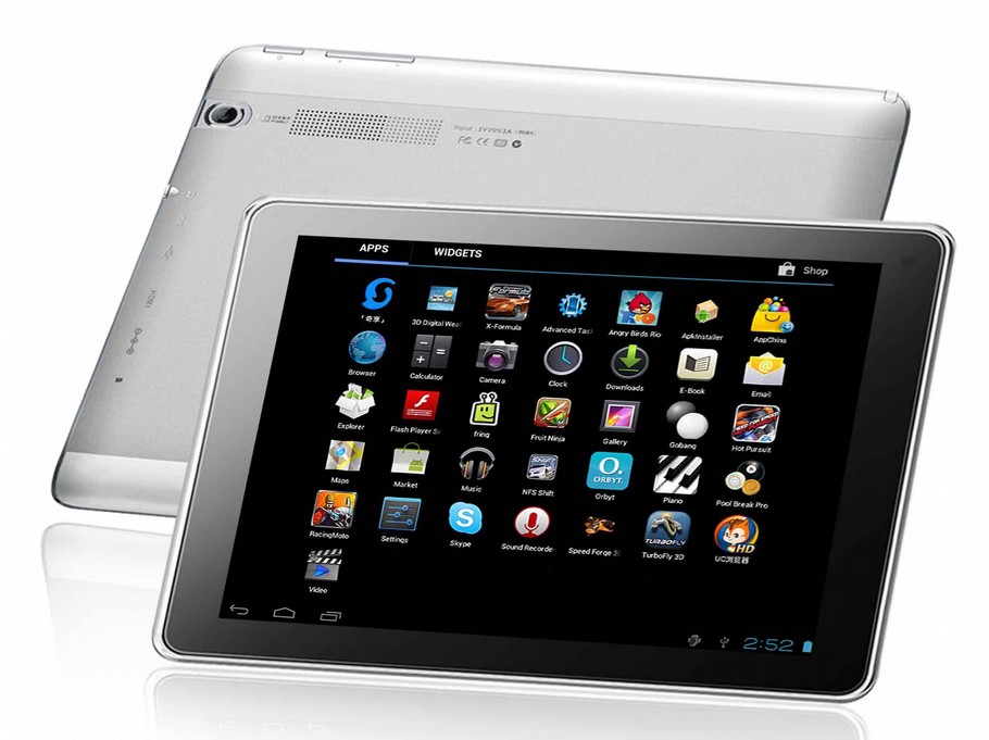 9.7inch Tablet PC HD Dual Core with 2G/3G phone call function