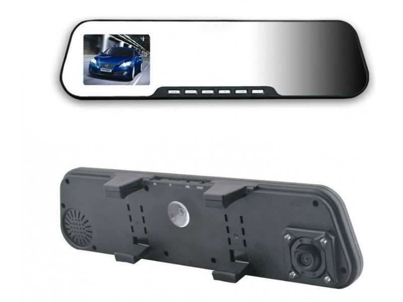 HD Rearview Camera Lens Car Video Recorder With 2.7 Inch TFT LCD Screen