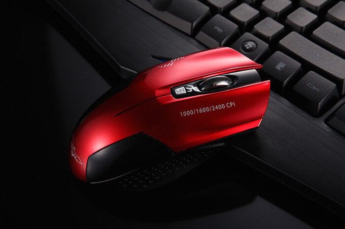 3D Button 2.4GHz Wireless Optical Mouse - 1