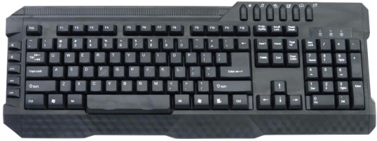 Bullets Shaped Multimedia USB Keyboard – 1