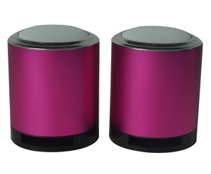 Double Vibrating Hi-Fi Metal Speakers