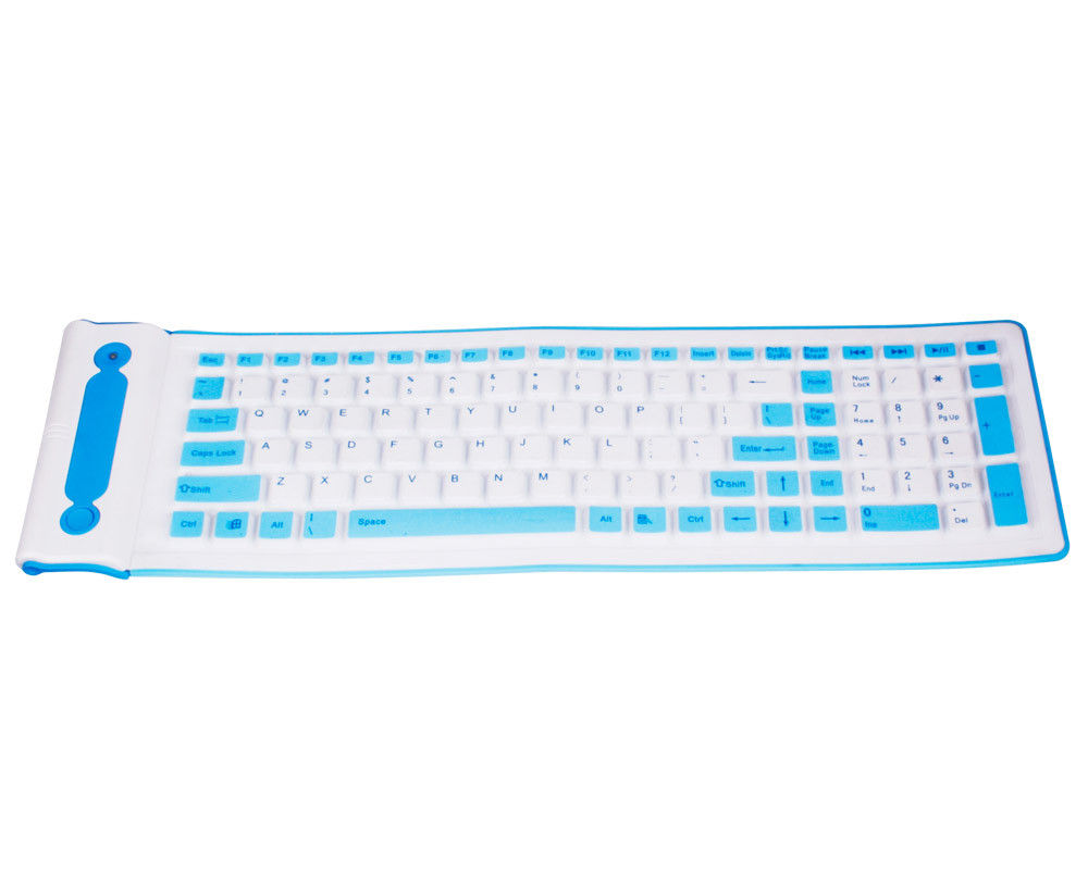 Round 103 Keys Silicon Flexible Keyboard