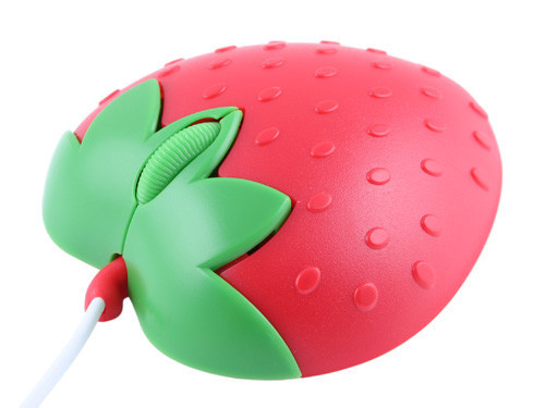 Strawberry USB Optical Mouse