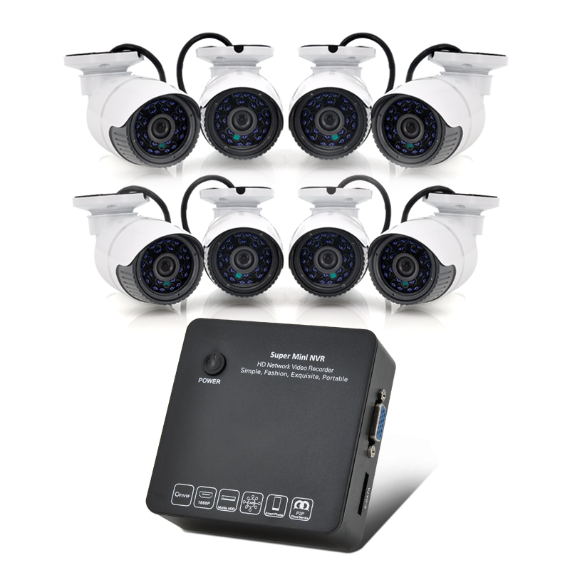 8 Channel HD Network Video Recorder System
