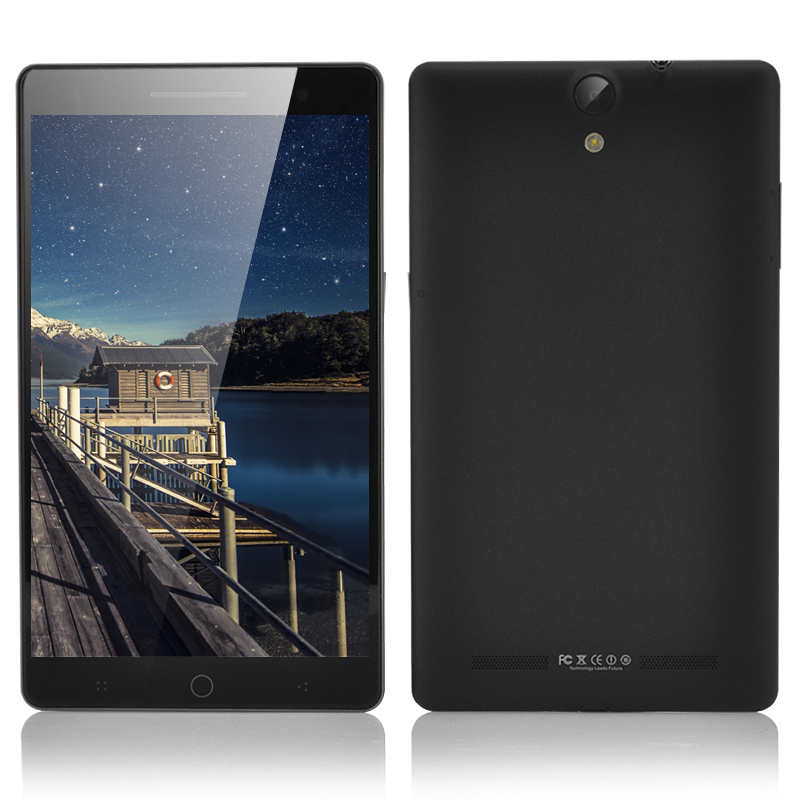 Black 7 Inch HD Octa Core Android 4.4 Phablet