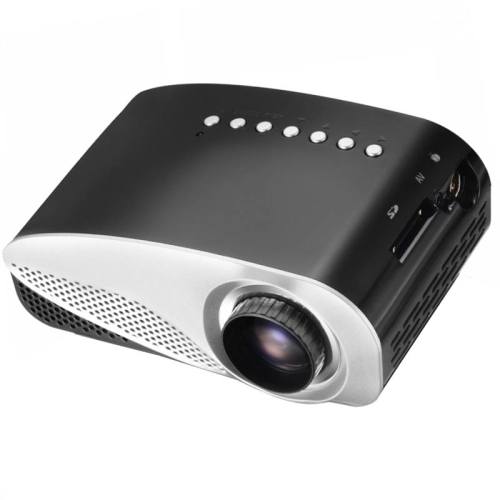 Black Portable Micro Projector Home Theater