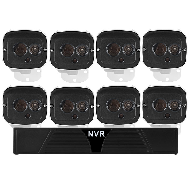 Durable 8 Channel HD NVR Outdoor Cameras