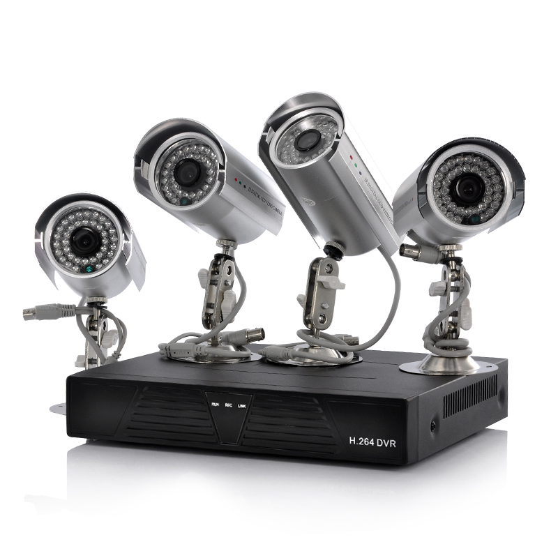 DVR 4 Camera Surveillance Kit