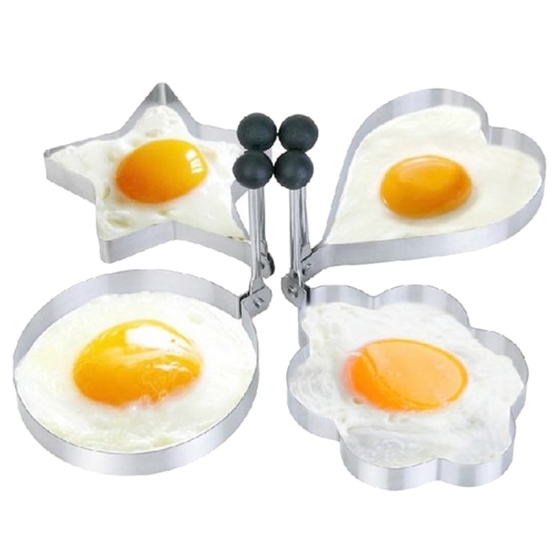 Excellent Design Stainless Steel 4 Pcs Pancake Mold