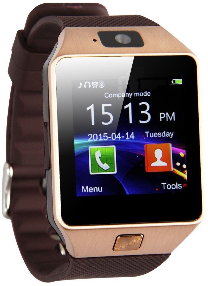 Gold Android Classic Smart Watch
