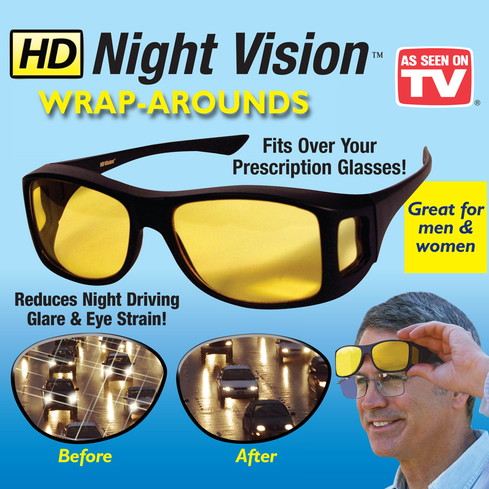 HD Wrap Arounds Over Glasses Frames