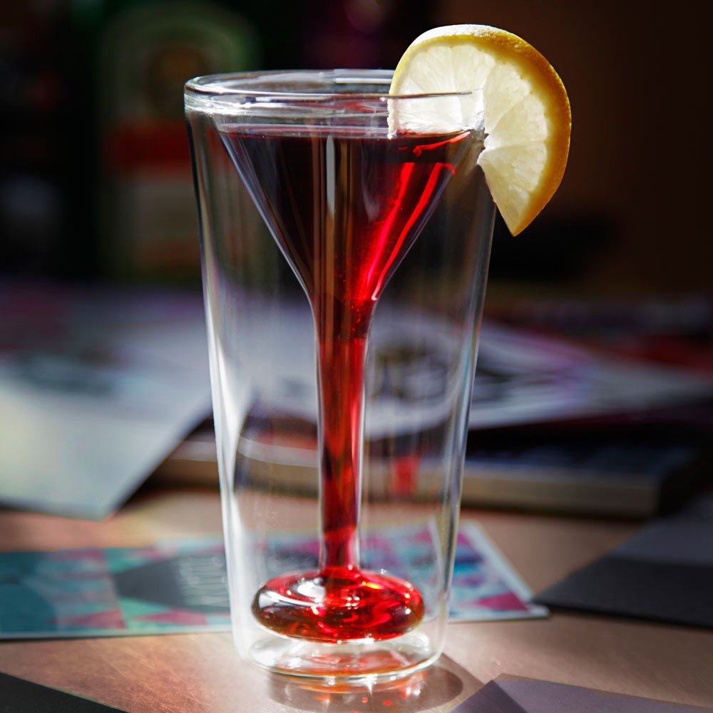 Modern Martini Style Glass
