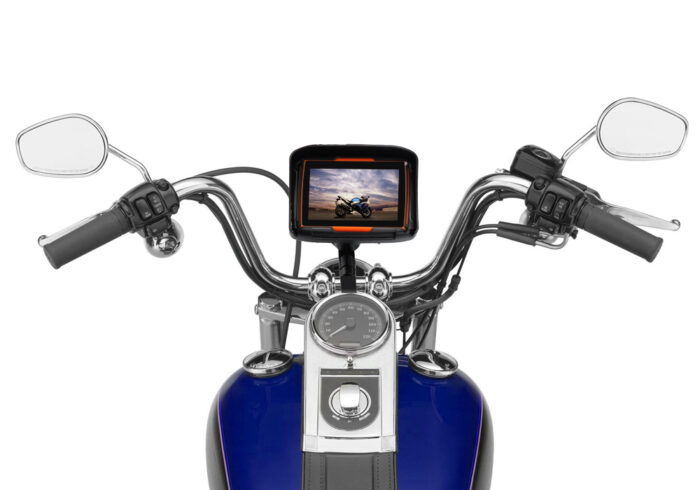 Motorcycle 4.3 Inch GPS Navigation System - 1