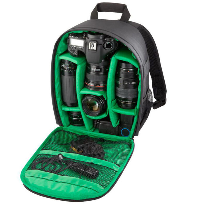 Nylon Double-Shoulder Waterproof Camera Bag - 1