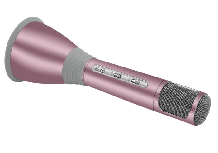 Pink Bluetooth 3.0 Microphone Speaker - 1