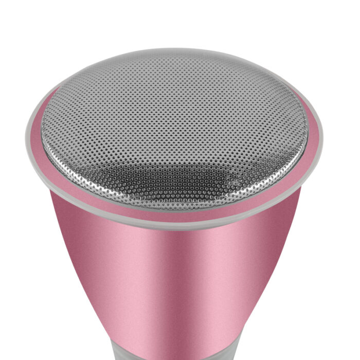 Pink Bluetooth 3.0 Microphone Speaker - 3