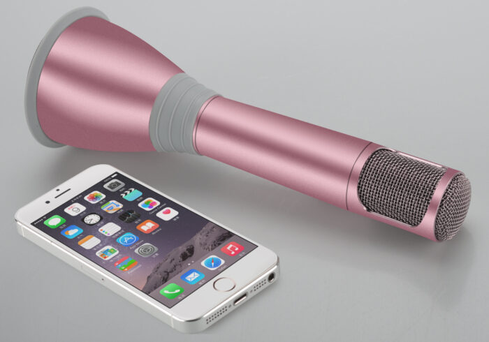 Pink Bluetooth 3.0 Microphone Speaker - 5