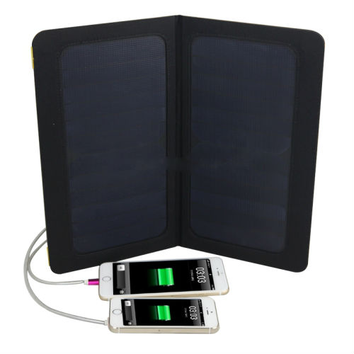 Portable 13W Solar Panel Charger With Holder - 2