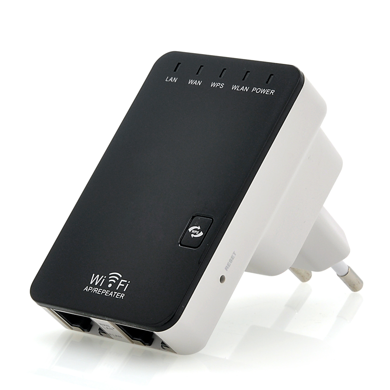 Wall Powered Mini Portable Wireless-N Router
