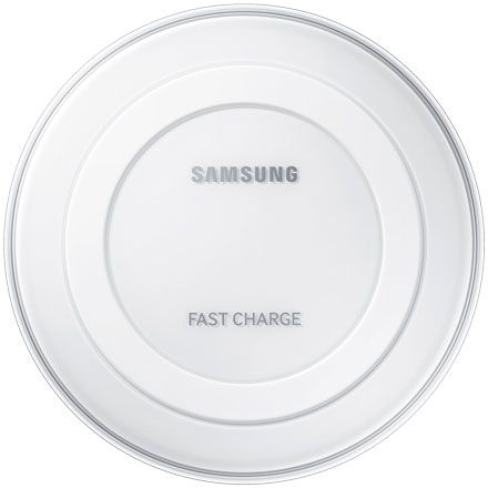 White Samsung Wireless Fast Charger