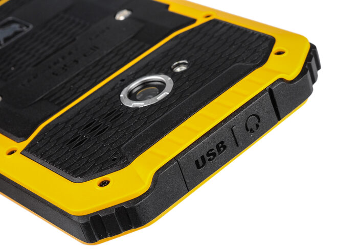 Yellow 5.5 Inch A7 Pro Android Rugged Smartphone - 3