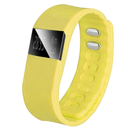 Yellow Bluetooth 4.0 Waterproof Smart Bracelet