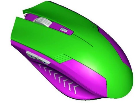 4D Button Wired Optical Mouse
