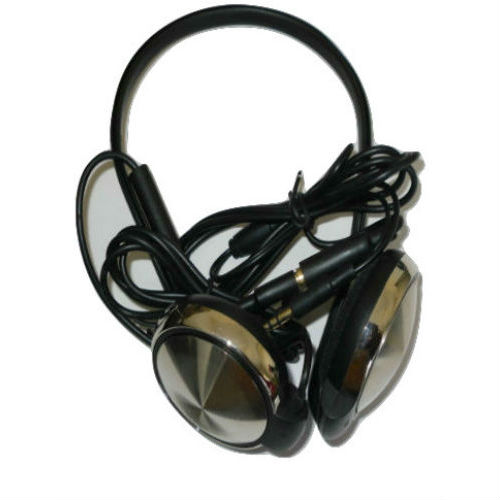 Black Silver Unique Headphone