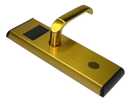 Golden Color Electronic Key Card Lock System