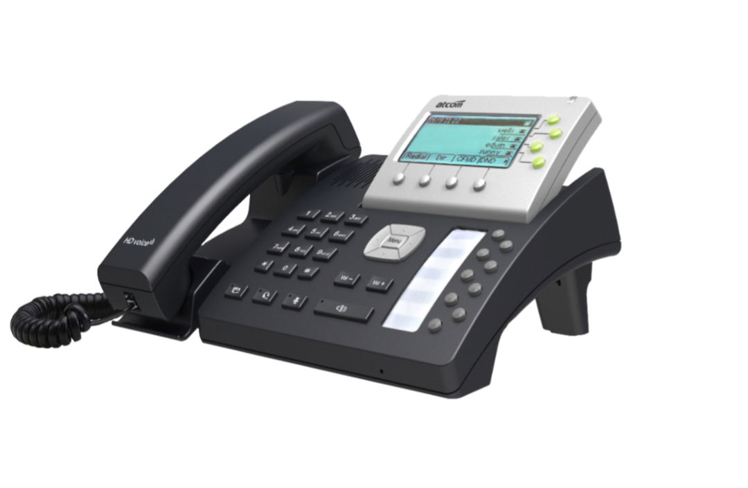 HD Voice Quality PoE Multi-line IP Phone With Power Adapter