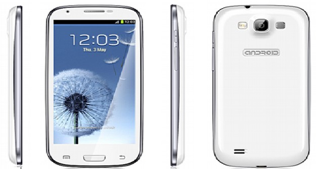 White Android 4.1 Dual Sim Smartphone