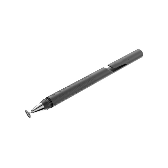 Black Fine Point Stylus for Smartphones and Tablets