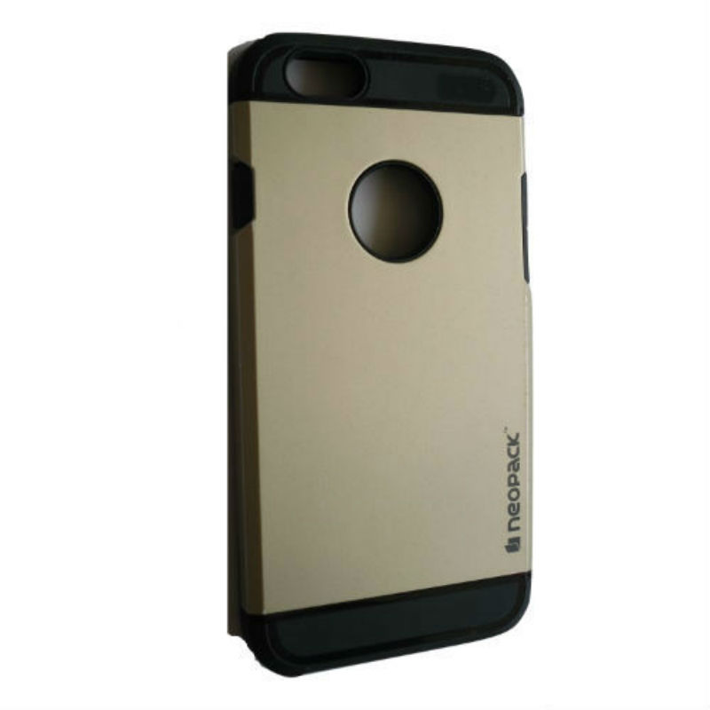 Black With Golden Color Back Cover for iPhone 6