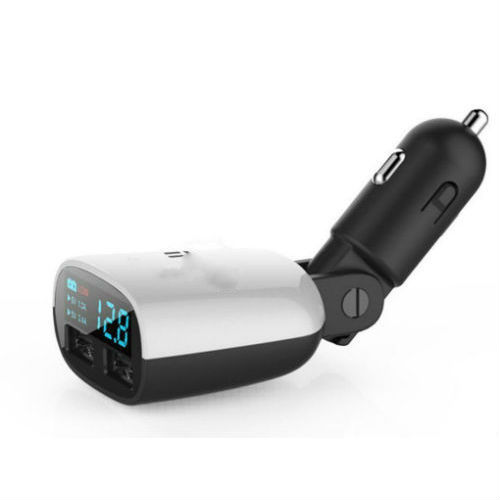 Dual USB Intelligent Chip Super Fast Plug Car Charger