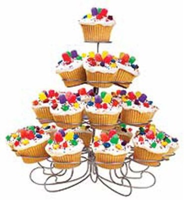 4-Tier Cup Piece Cake Stand