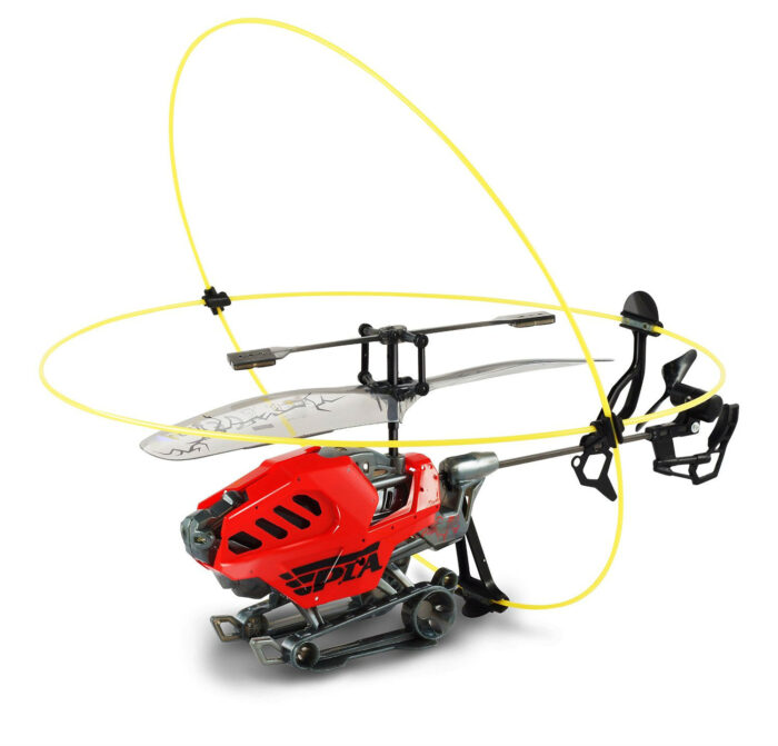 2 Channel Unstoppable Helicopter with Protection Rings With Gyro