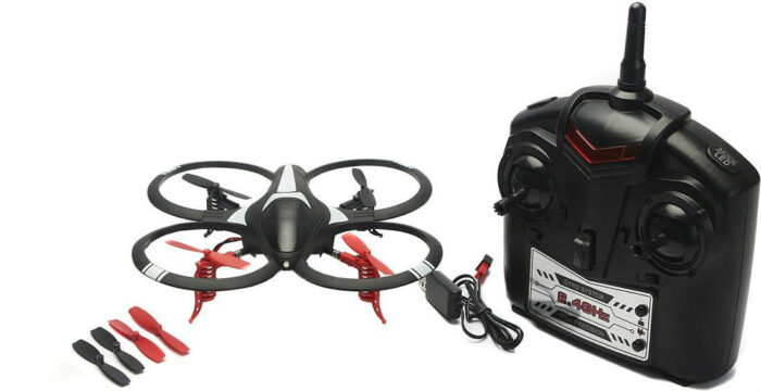 6 Axis Gyro Mini Quadcopter 2.0 With Blade Protection And LED Light