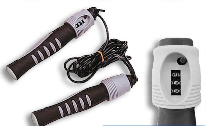 Adjustable Skipping Rope With Counter