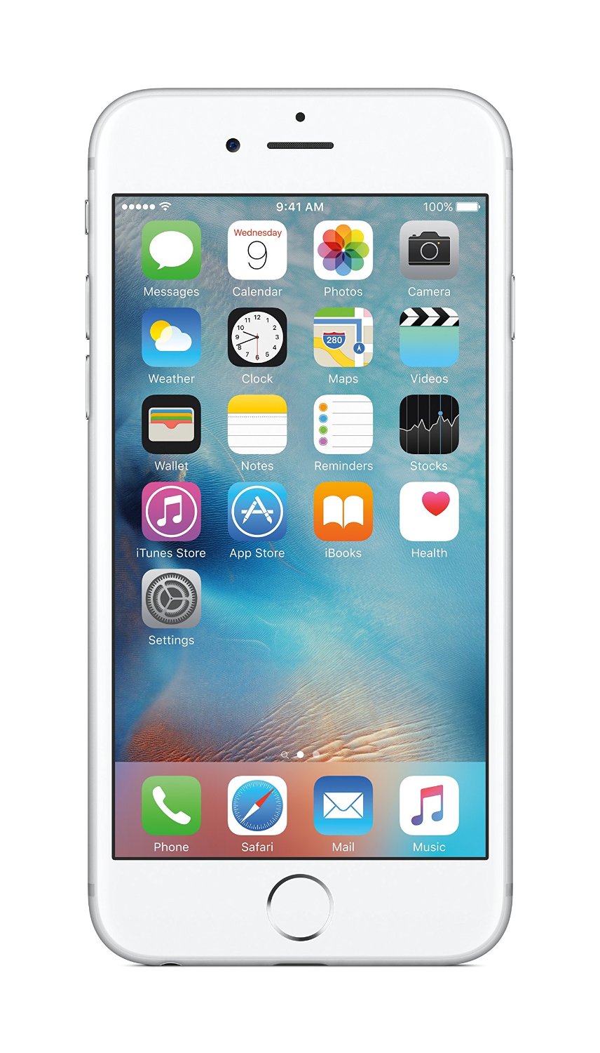 Apple iPhone 6s (Silver, 16GB)