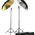 Double Off Camera Flash Photography Shoe Mount Swivel Bracket Umbrellas
