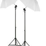 Double Off Camera Flash Photography Shoe Mount Swivel Bracket Umbrellas