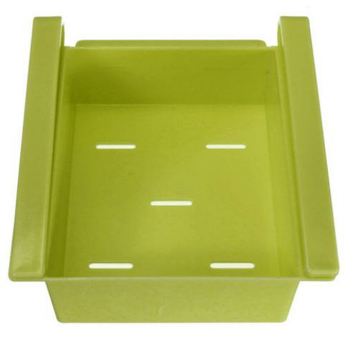 Green Storage Drawer Rack Fridge Organizer