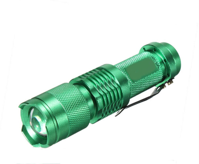Green Pocket LED Mini Flashlight Torch