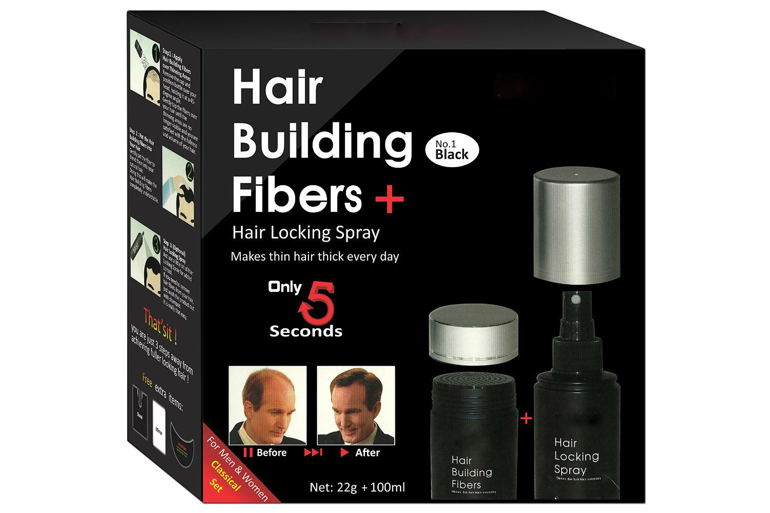 Hair Building Fibers