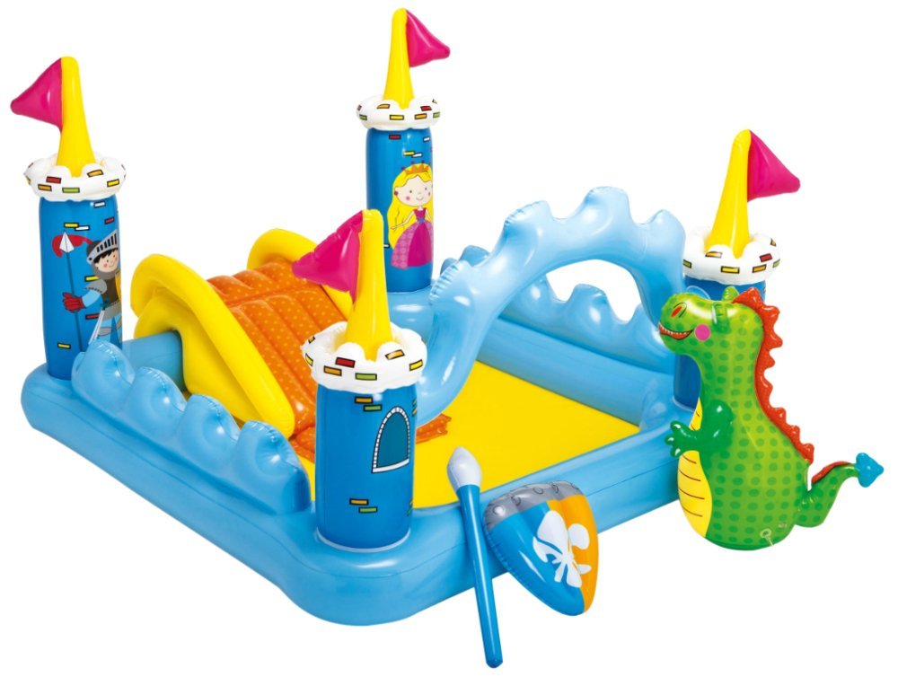Kids Fantasy Castle Pool Inflatable Water Play Center