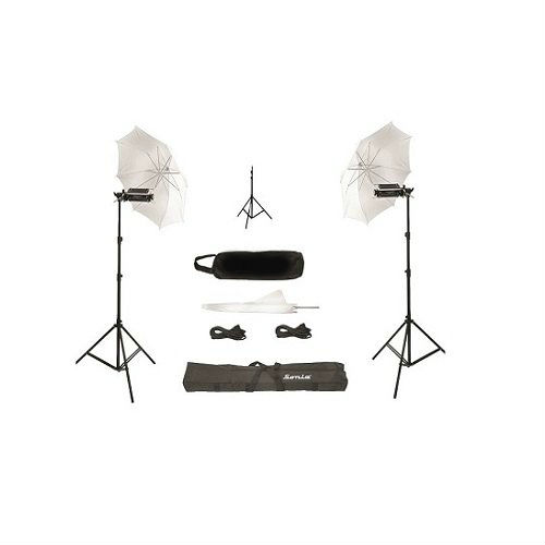 Portable 4 Still Video Photography Pair Porta Umbrella Kit